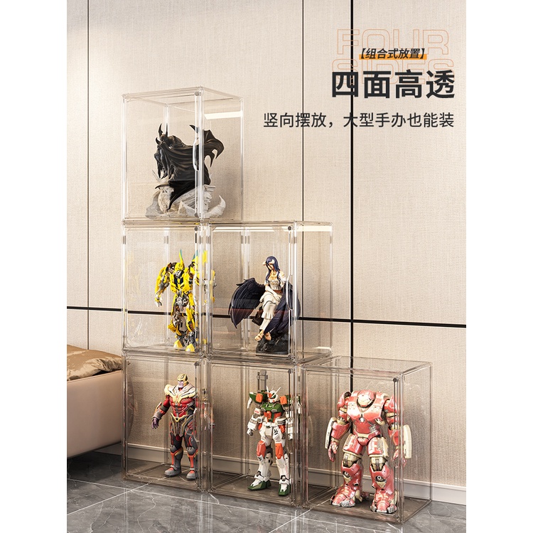 🔥SG LOCAL STOCK🔥Figurines Display Box Full Acrylic Shopee Singapore