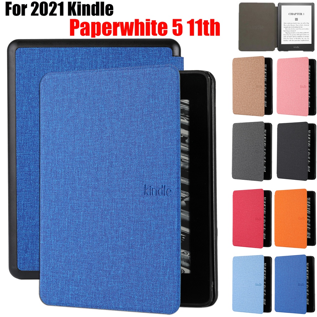 Étui Pliable Pour Kindle Paperwhite 6,8" 11ème Génération (Modèle M2L3EK) - Léger, Magnétique, Avec Mise En Veille Automatique