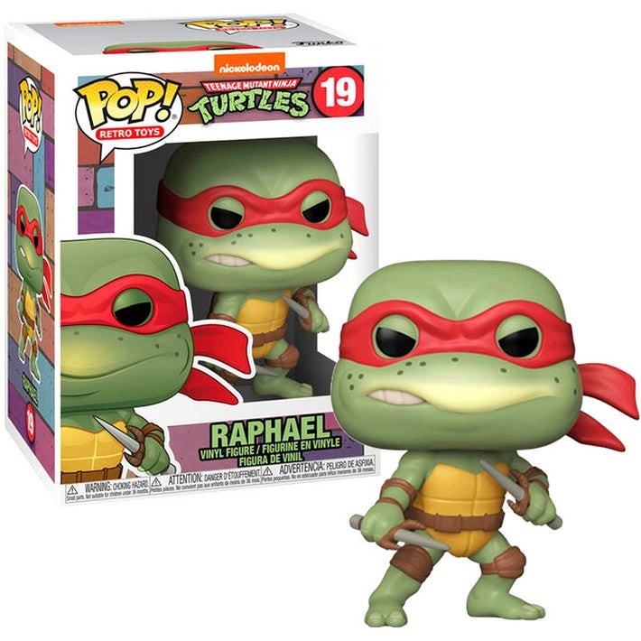 Funko POP! Retro Toys: Teenage Mutant Ninja Turtles - Raphael | Shopee ...