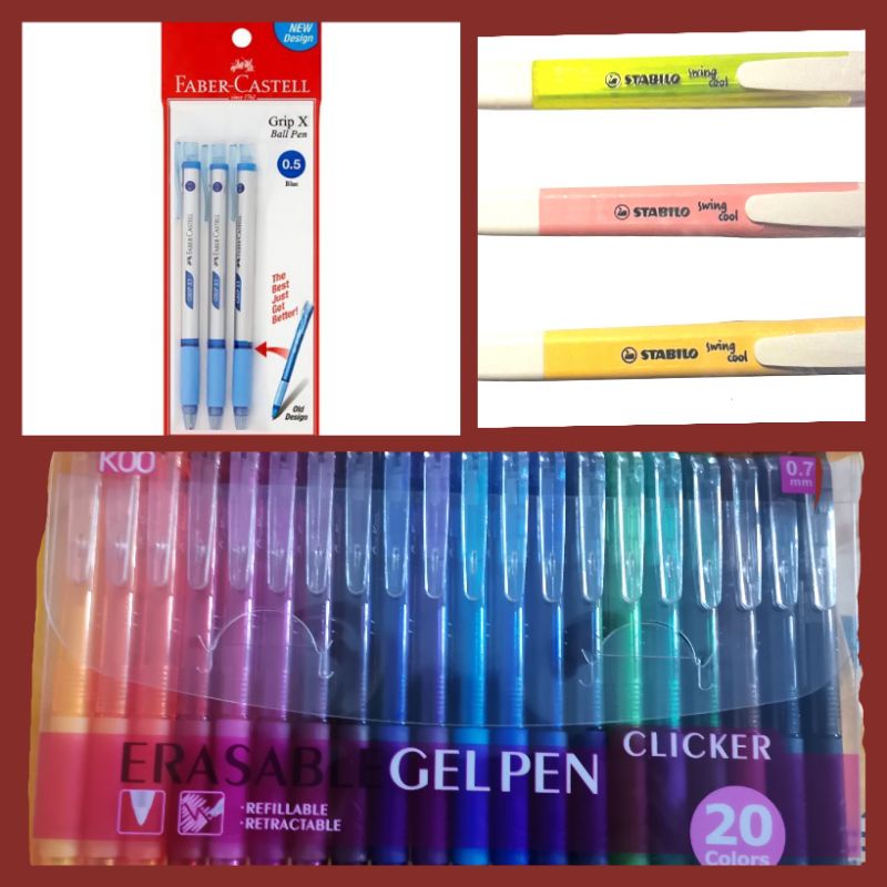 Inkporta Exam Stationery Pack/Bundle(Faber Castell super Grip 0.5