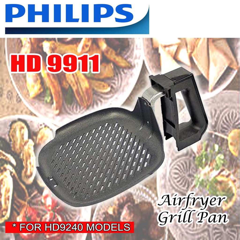 Philips Airfryer Grill Pan HD9911/90, For HD9240 models Shopee Singapore