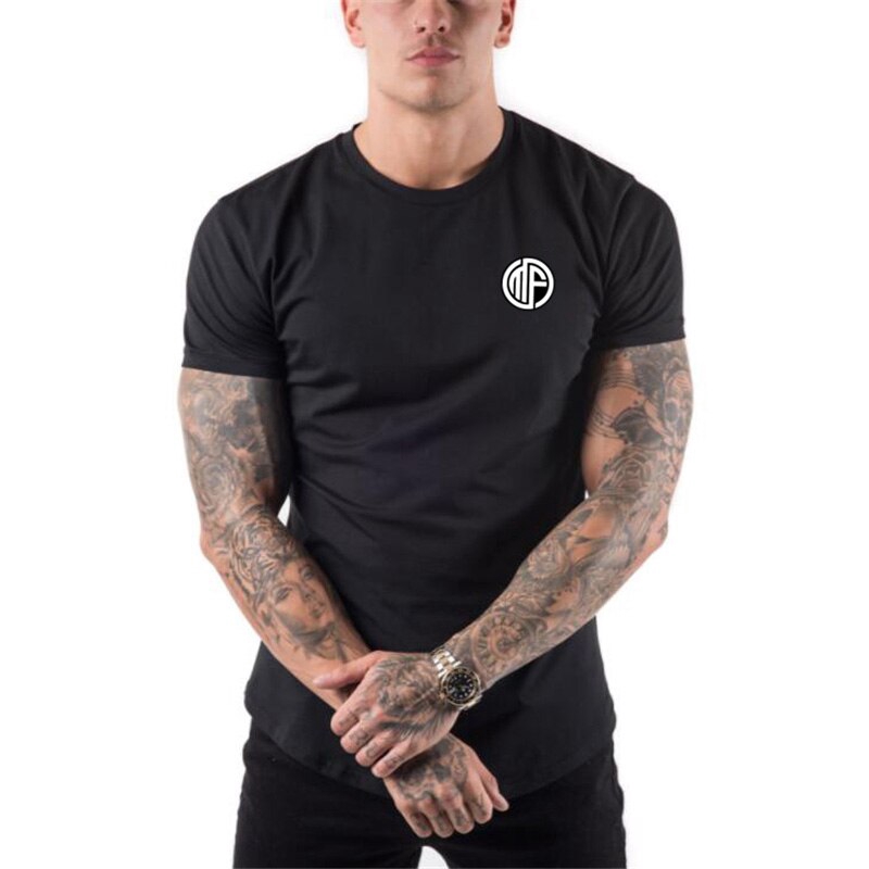 Brand New Fashion T Shirts Men Cool Tee Shirt Tops Short Sleeve Fitness Tshirt Cotton Mens Shirts Clothing Trend Casual T Shirts