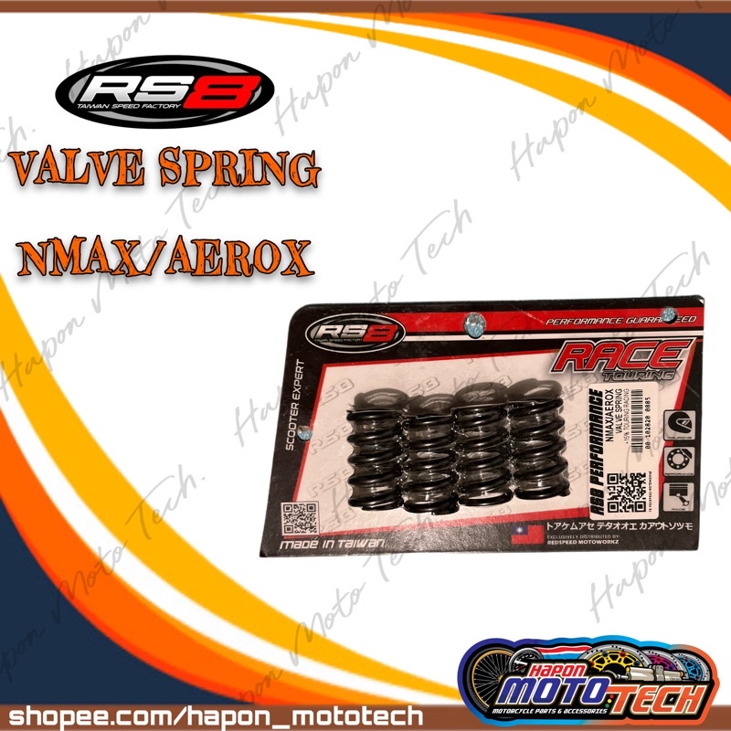 RS8 Valve Spring NMAX/AEROX | Shopee Singapore