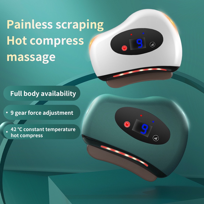 Hailicare Electric Gua Sha Scraping Face Slimming Massage 9 Levels of ...