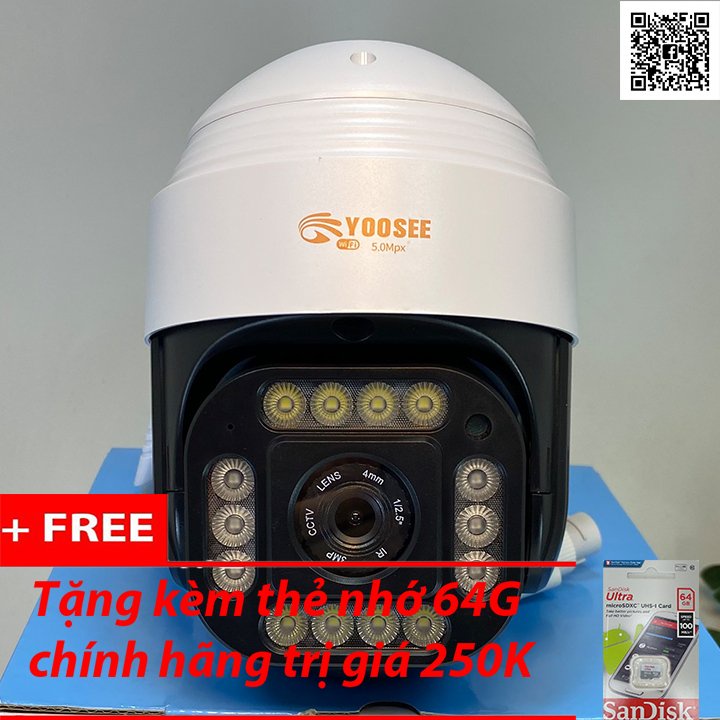 Yoosee PTZ outdoor Wifi IP Camera antennas with free new