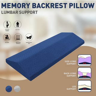 Buckwheat Sleep Pillow Bed Backrest Pillow Pregnant Women Pillow Waist  Lumbar Support Spine Lumbar Disc Breathable Waist Cushion