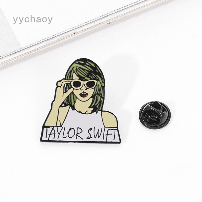 Taylor Swift 'Red Scarf' Enamel Pin - Distinct Pins