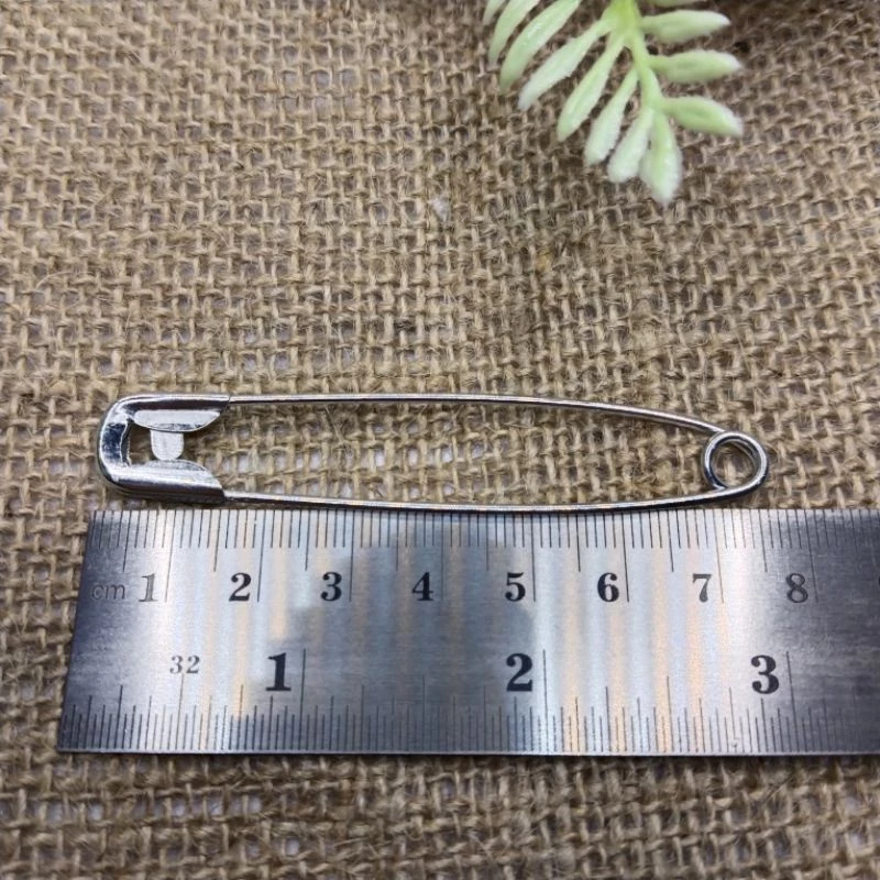 Peniti Jumbo Peniti Kasur Warna Silver Isi 6pcs - Gambar 4