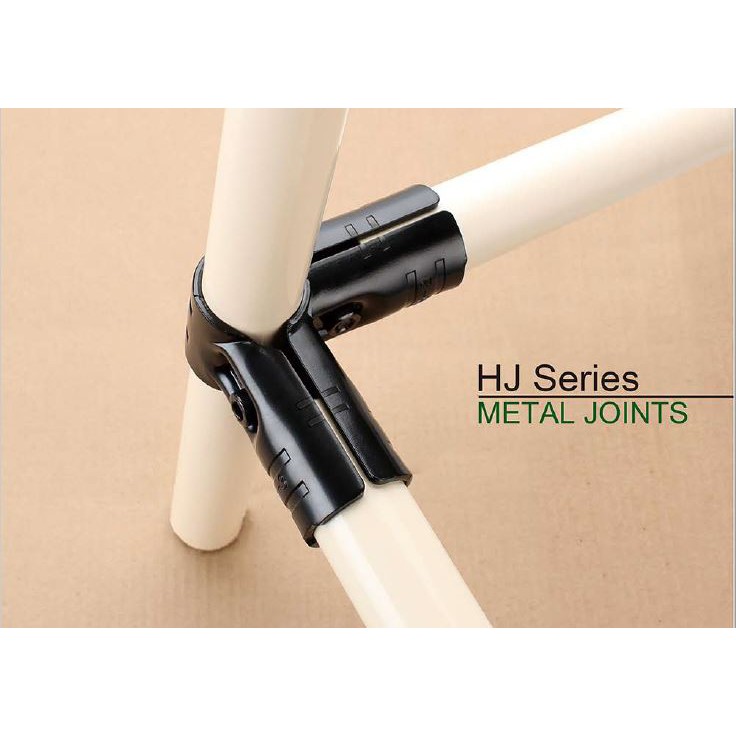 Penyambung Paip 28MM Metal Pipe Connector Metal Joint DIY storage rack ...