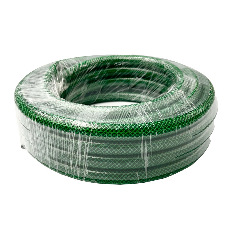 5m 10m 20m 30m x 2.5mm Reinforced PVC Flexible Garden Hose Green Getah ...
