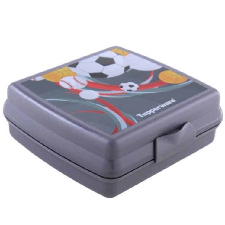 Tupperware Go Active Lunch Box Sandwich Keeper Kids Lunch Box