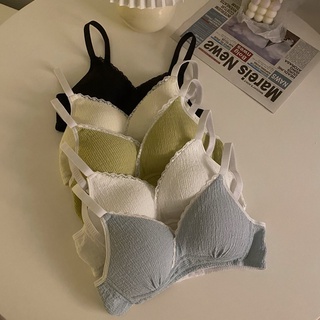 Thick Sponge】Sexy Student Youth Seamless Small Chest Push Up Bras