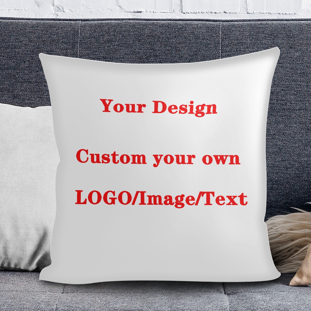 Home Decorative Bolster Cover 45x45 Pillowcase Custom Design Printed  Cushion Cover Bolster Pillow Case