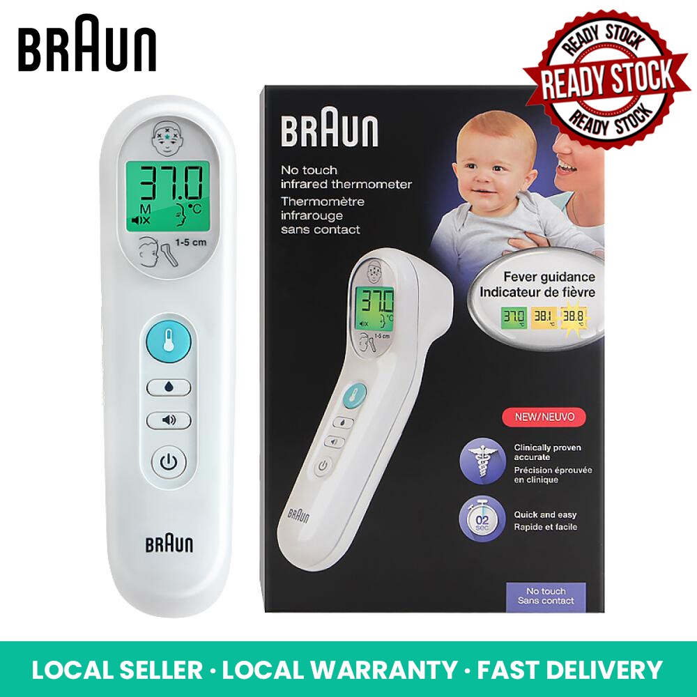 [SG Ready Stock][One Year Warranty]Braun ThermoScan No Touch Forehead