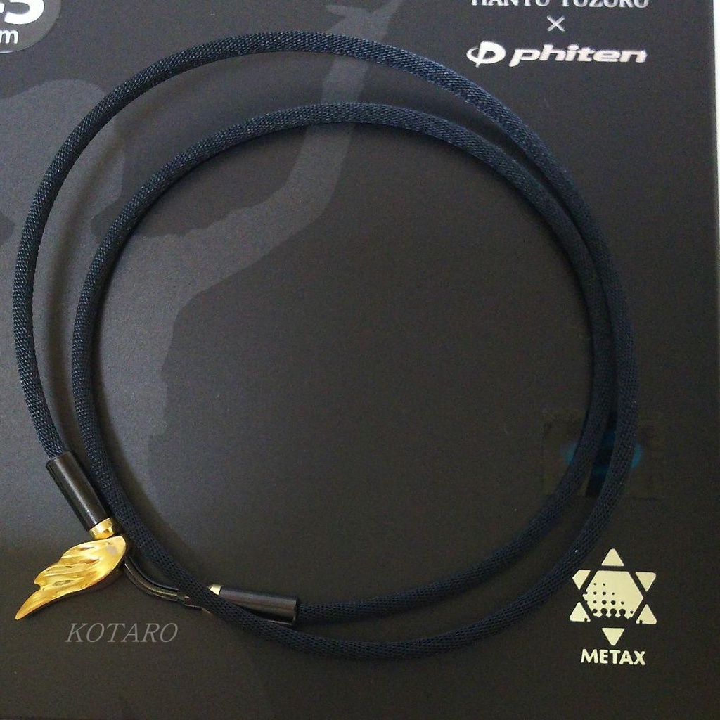 Phiten RAKUWA Wings Gold Necklace Metax Reserved product | Shopee Singapore