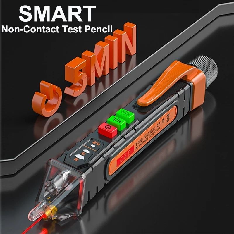 T100 Contactless Smart Test Pen / Intelligent Pencil AC Voltage Detector / Infrared Audible Alarm Circuit Tester / Circuit Repair Tools