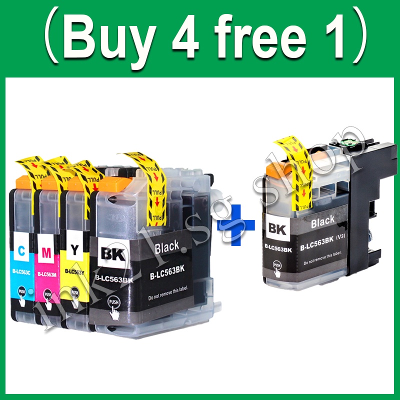 LC563 LC-563 Ink Cartridge Compatible for Brother MFC-J2310 MFC-J2510 ...