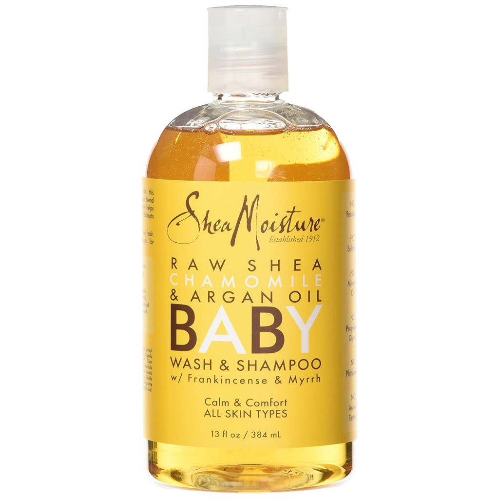 SheaMoisture Baby Wash & Shampoo With Frankincense & Myrrh (384 ml ...