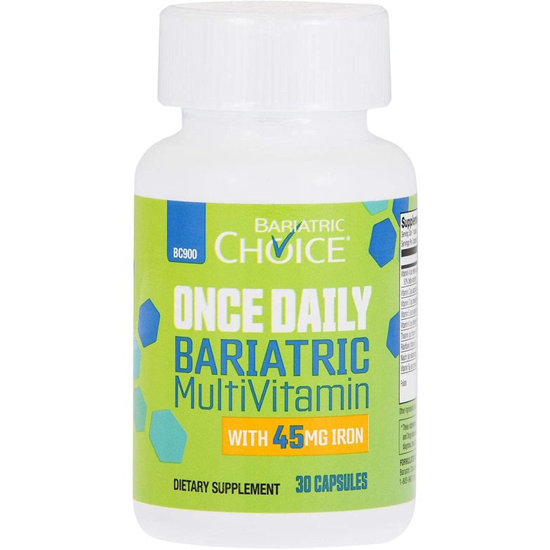 Bariatric Choice Once Daily Bariatric Multivitamin Capsule with 45 mg