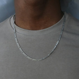 Chain link hot sale necklace mens