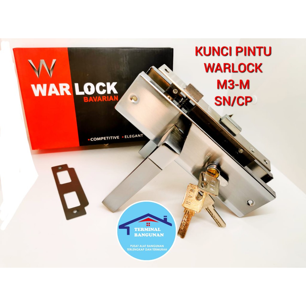 Warlock m3 sn/cp door lock | Shopee Singapore
