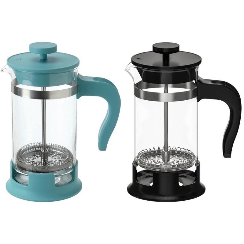 UPPHETTA coffee/tea maker glass/stainless steel 0.4 l - IKEA