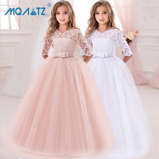 3-14 Years Girls Dress Princess Wedding Party Evening Baby Girl Lace Dress  For Kids Christmas Clothes Elegant Teen Girl Vestidos