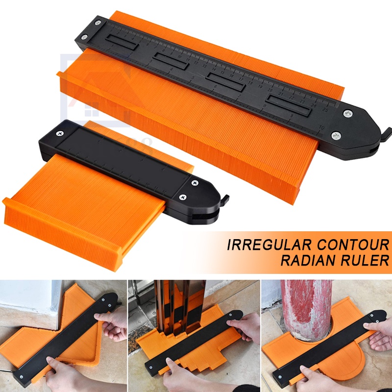Contour Gauge Duplicator with Lock Tool Master Outline Ruler for ...