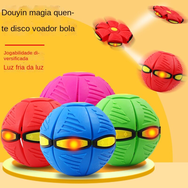 Step on the Magic Frisbee Ball UFO Bouncing Ball Outdoor Sports Frisbee Magic Ball
