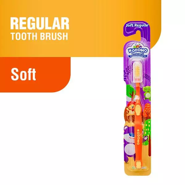 Kodomo Kids Sikat Gigi Regular Soft x6 - Gambar 2