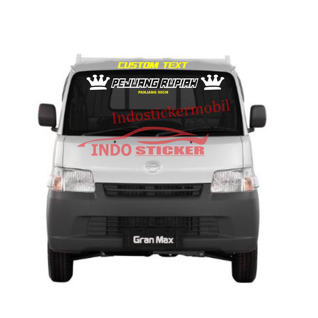 Cutting STICKER CAR WINDSHIELD STICKER GRANMAX L300 FUTURA CARRY CUSTOM ...