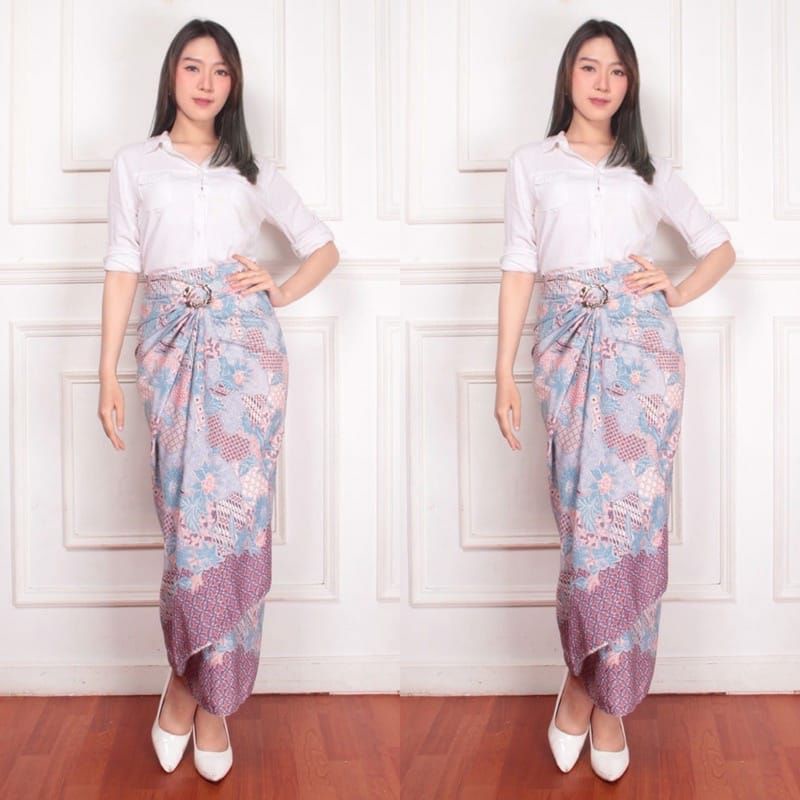 FREE BUCKLE KAIN BATIK PARIO ️SKIRT WRAP BATIK ️KAIN KEBAYA ️SKIRT ...