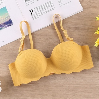 【READY STOCK】Sexy Bras Women Push Up Lingerie Seamless Bra Wire Free  Bralette Underwear Comfortable Breathable Female Intimates