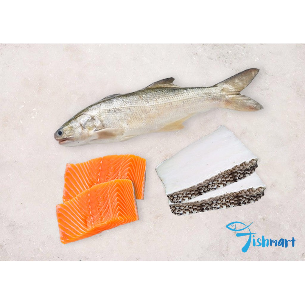 Confinement Package (Threadfin, Codfish Fillet, Salmon Fillet) | Shopee ...