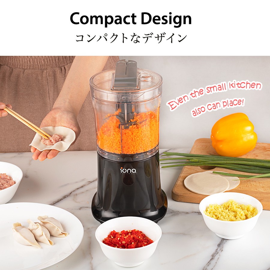 IONA 500W Mini Blender Machine Ice Crusher Food Processor Meat Mixer