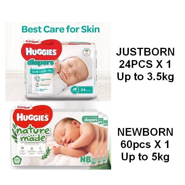 just born diapers