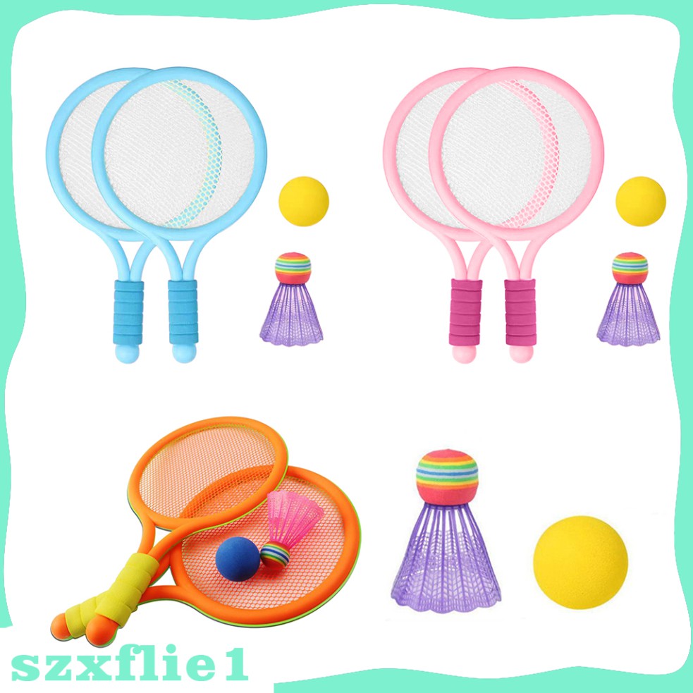 [Hot Sale]  Kids Badminton Tennis Rackets Ball Set