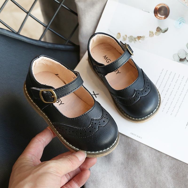 New Children girls shoes for Baby Soft Bottom flat Casual leather Shoes Kids Girls Princess Dress Shoes Toddler Dance Sneakers