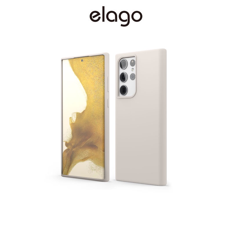 elago Liquid Silicone case Compatible with Samsung Galaxy S22 Series - Full Body Screen Camera Protective Cover, Shockproof, Slim Phone Case, Anti-Scratch Soft Microfiber Lining
