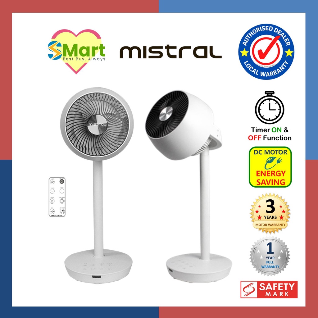 Mistral 7" High Velocity Fan with Remote Control [MHV999R] Shopee Singapore