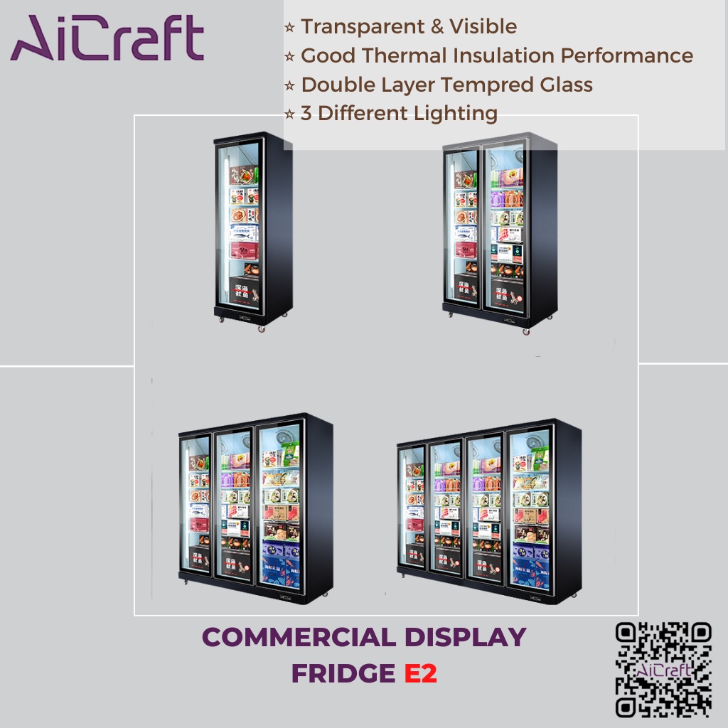 🗄️Commercial Display Fridge E2 Buck Master Freezer Commercial Display ...