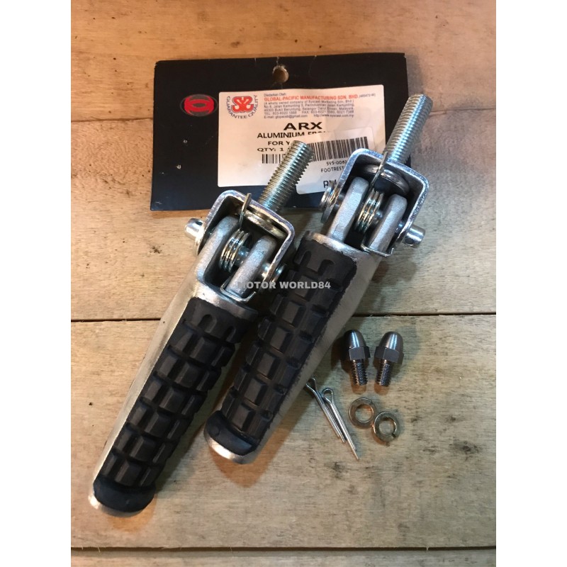 FOOTREST STEP YAMAHA RXZ RACING ALLOY / ALUMINIUM FRONT FOOTREST FOR ...