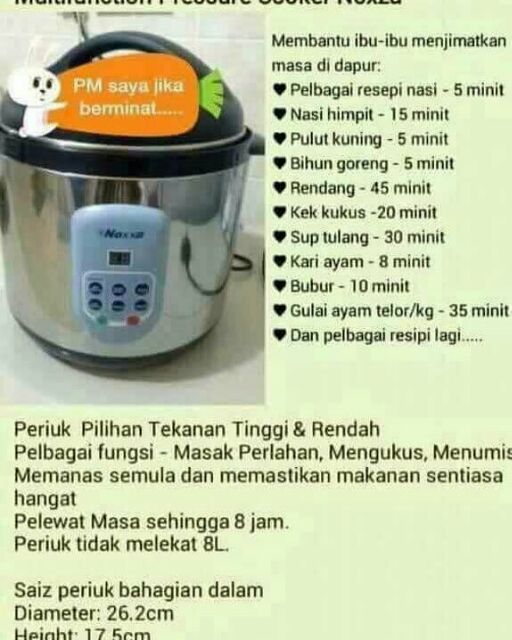 Cara guna slow cook noxxa sale