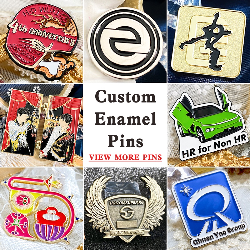 Customized on sale brooch pin