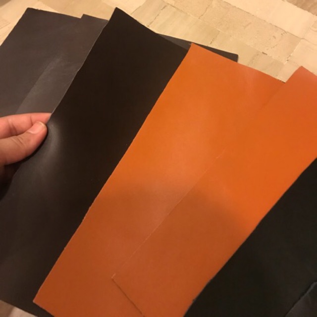 Pull UP Cowhide Size sample A4 and A3 - Leather craft materials ...
