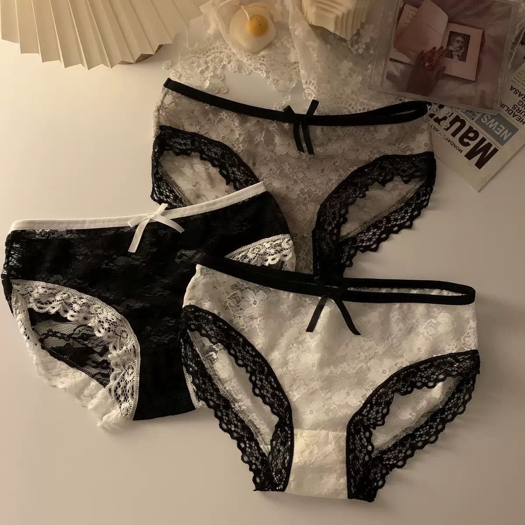 Brasay Underwear Wanita Celana Seamless Mid Waist Wanita 2056 - Gambar 2