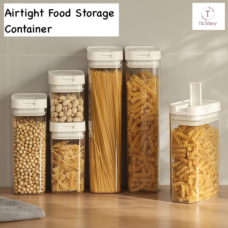 [SG Stock] Airtight Plastic Container Food Storage Container Cookie Container Shopee Singapore