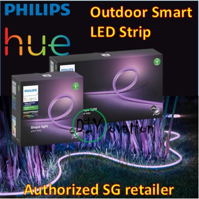 Philips Hue Outdoor IP67 waterproof Smart LED strip/ 2m/ 5m/ with power ...