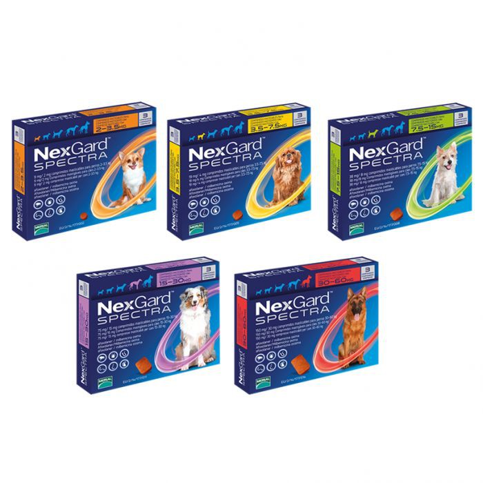 Nexgard Spectra 3,5-7,5 kg - 3 Compresse