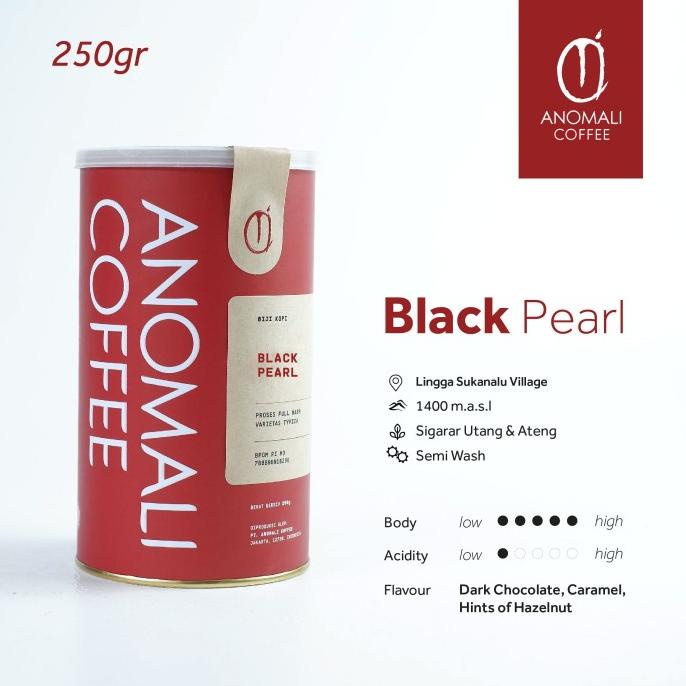 Coffee Anomalies Black Pearl Coffee Beans 250gr/RUBE Coffee/API Ship Coffee/SLB Coffee/Warrior